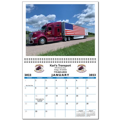 Deluxe 13 Picture Custom Wall Calendar